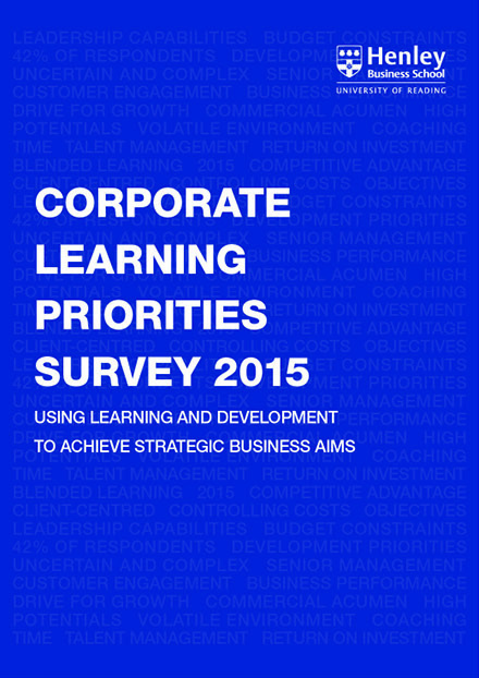 Businesses wake up to insights from the Henley Corporate Learning Survey 2015